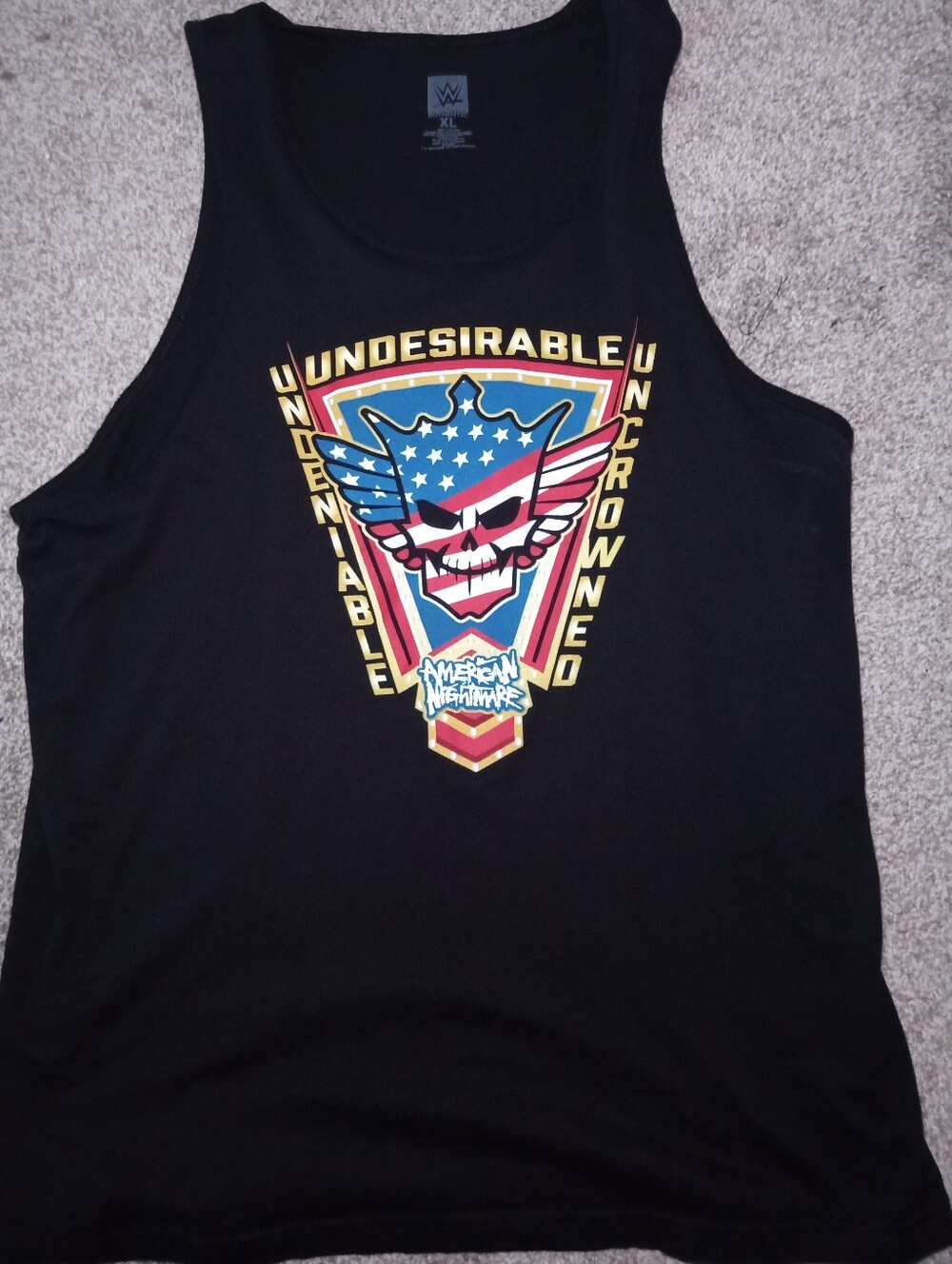 WWE Cody Rhodes American Nightmare Graphic Mens XL tank